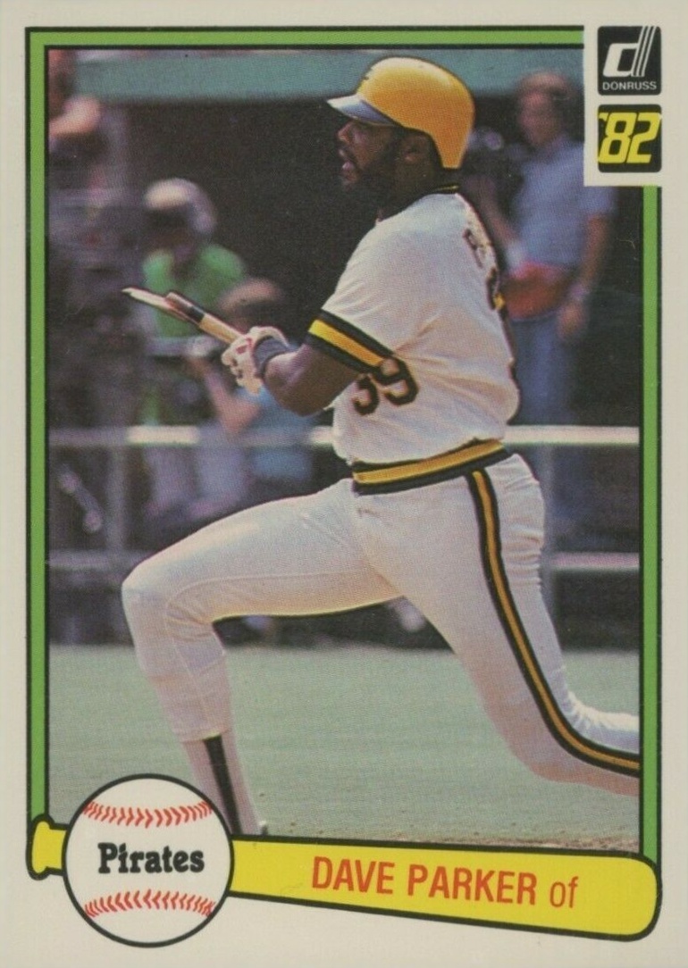 1982 Donruss Dave Parker #95 Baseball Card