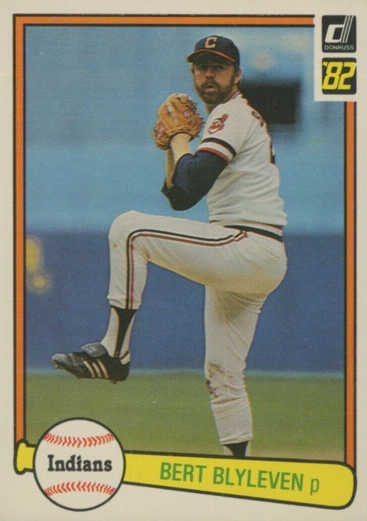 1982 Donruss Bert Blyleven #111 Baseball Card