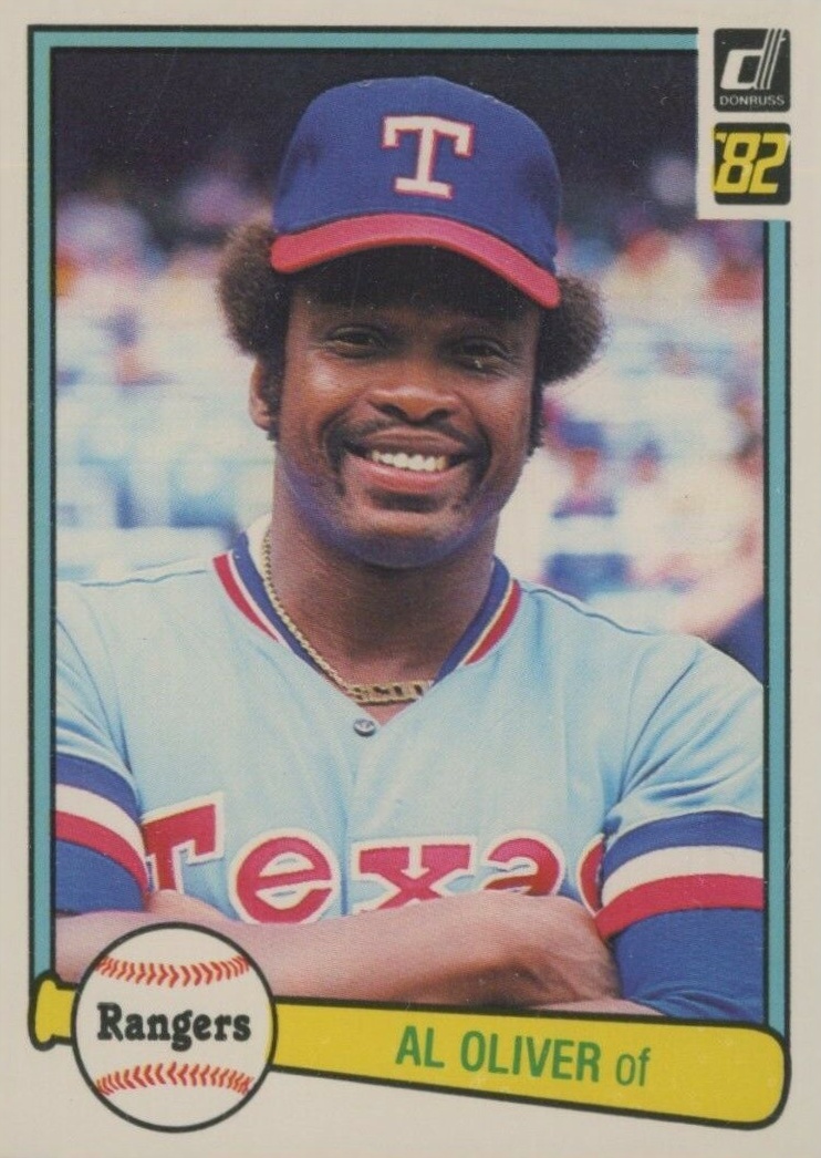 1982 Donruss Al Oliver #116 Baseball Card