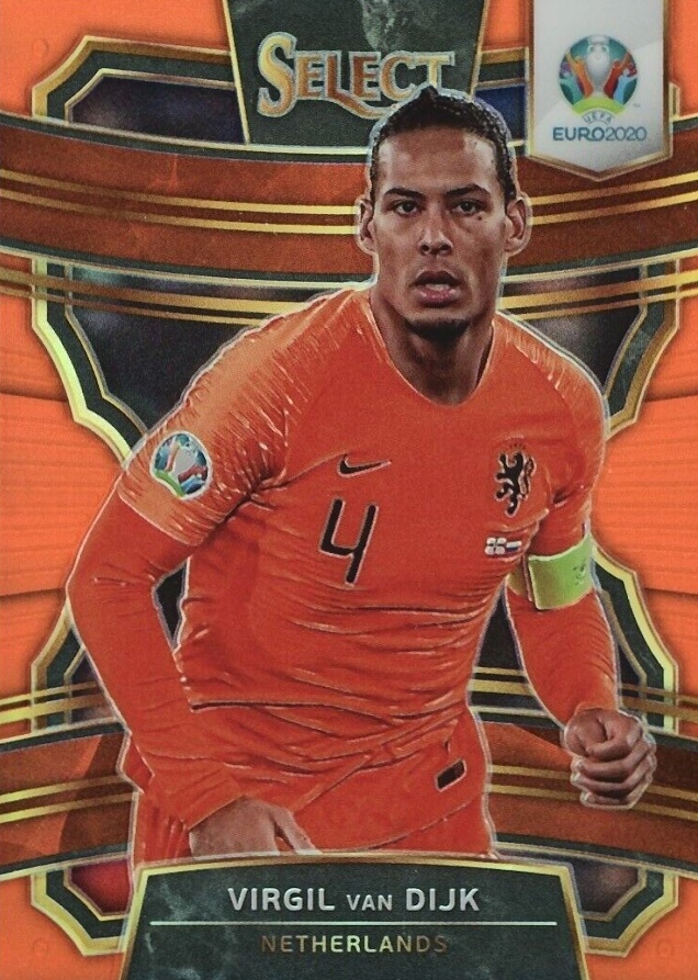 2020 Panini Select UEFA Euro Virgil Van Dijk #85 Soccer Card