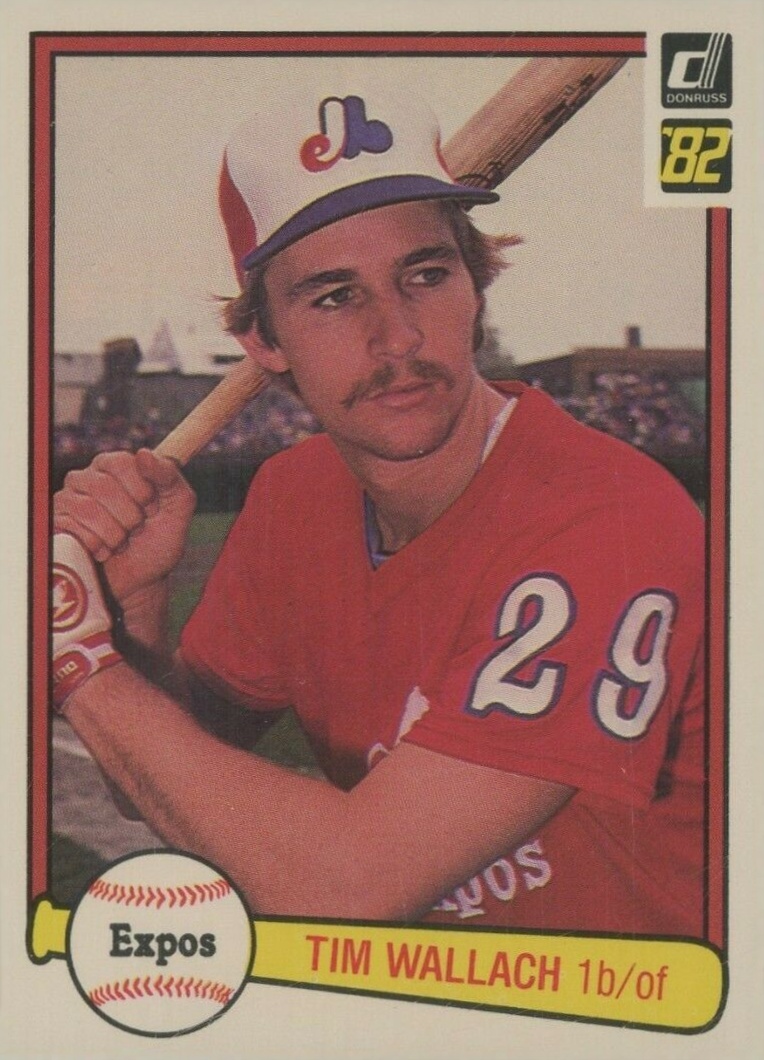 1982 Donruss Tim Wallach #140 Baseball Card