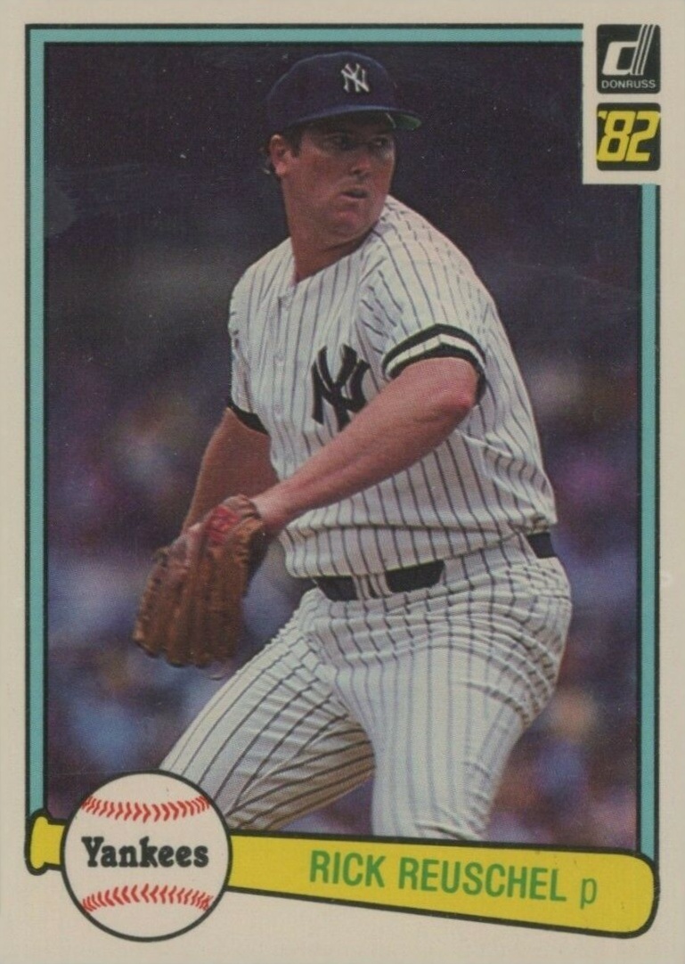 1982 Donruss Rick Reuschel #157 Baseball Card