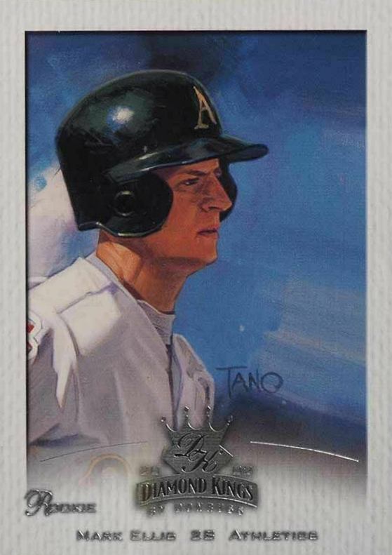 2002 Donruss Diamond Kings Mark Ellis #96 Baseball Card