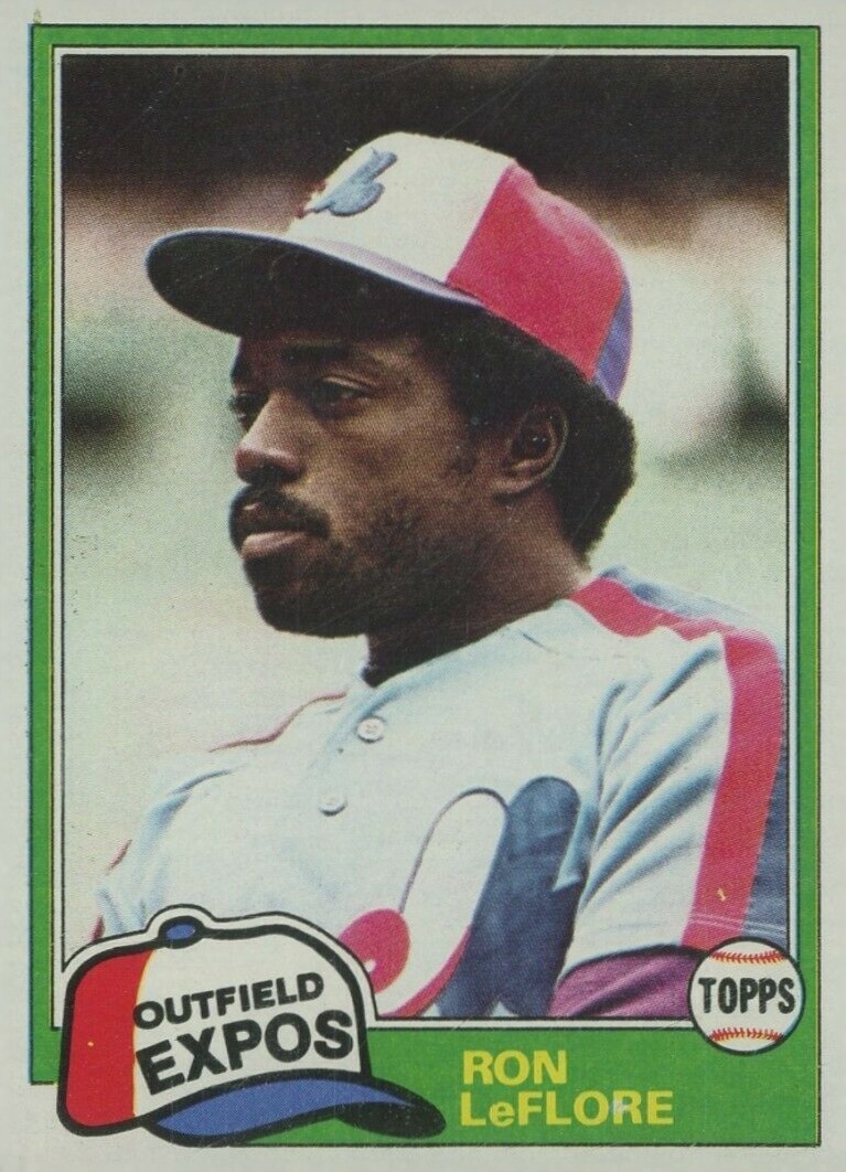 1981 Topps Ron LeFlore #710 Baseball Card