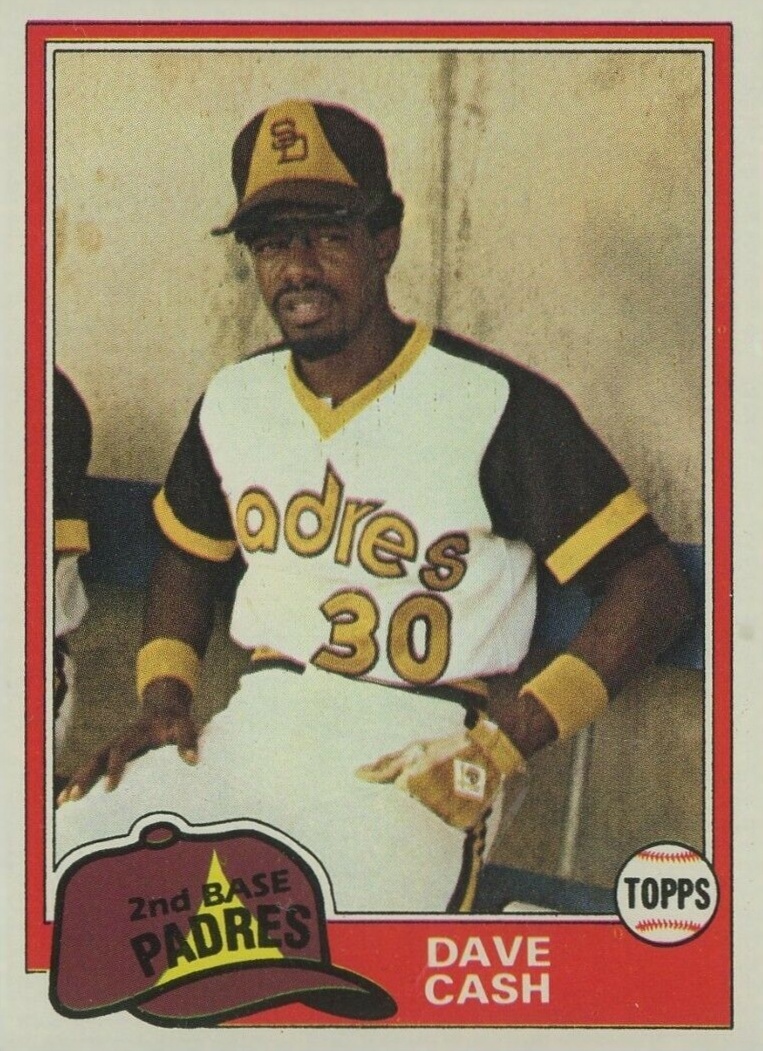 1981 Topps Dave Cash #707 Baseball Card