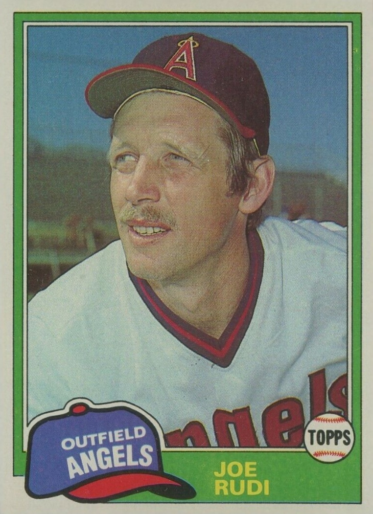 1981 Topps Joe Rudi #701 Baseball Card
