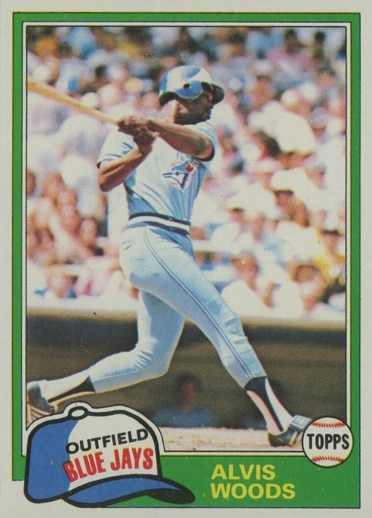 1981 Topps Alvis Woods #703 Baseball Card