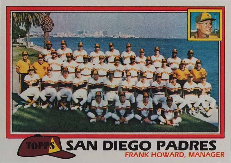 1981 Topps San Diego Padres #685 Baseball Card