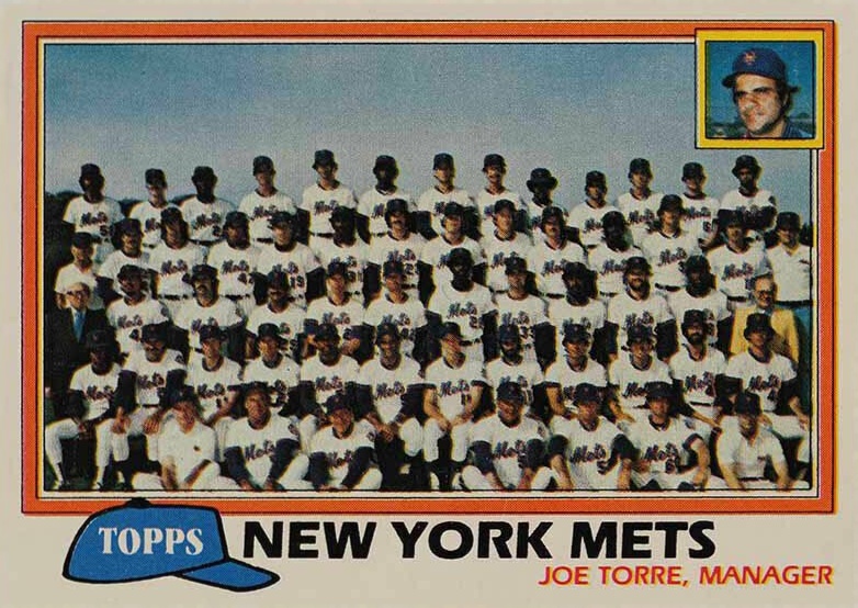 1981 Topps New York Mets Team #681 Baseball Card