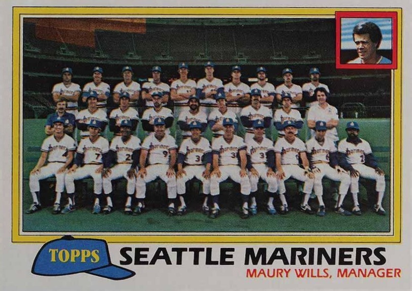 1981 Topps Seattle Mariners #672 Baseball Card