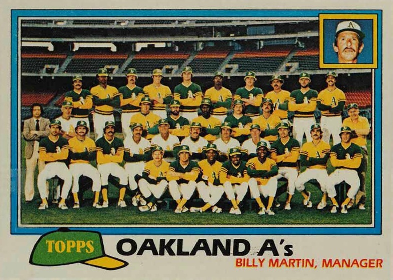 1981 Topps Oakland A's #671 Baseball Card