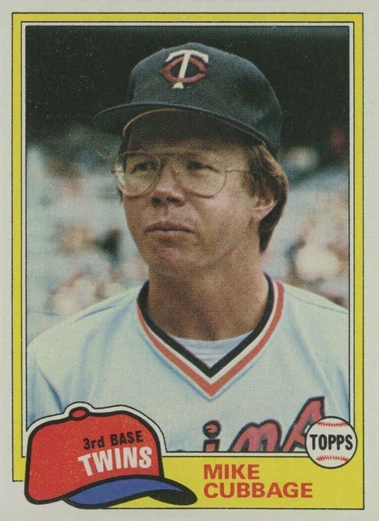 1981 Topps Mike Cubbage #657 Baseball Card