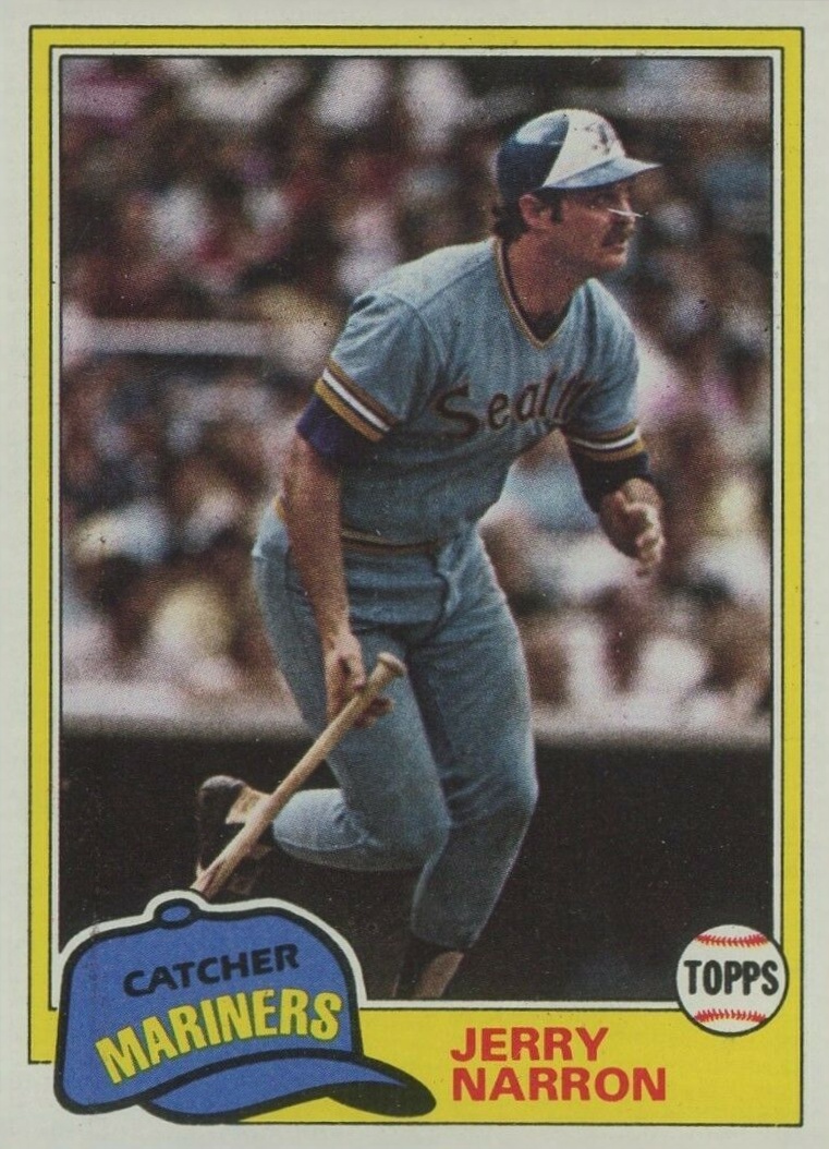 1981 Topps Jerry Narron #637 Baseball Card