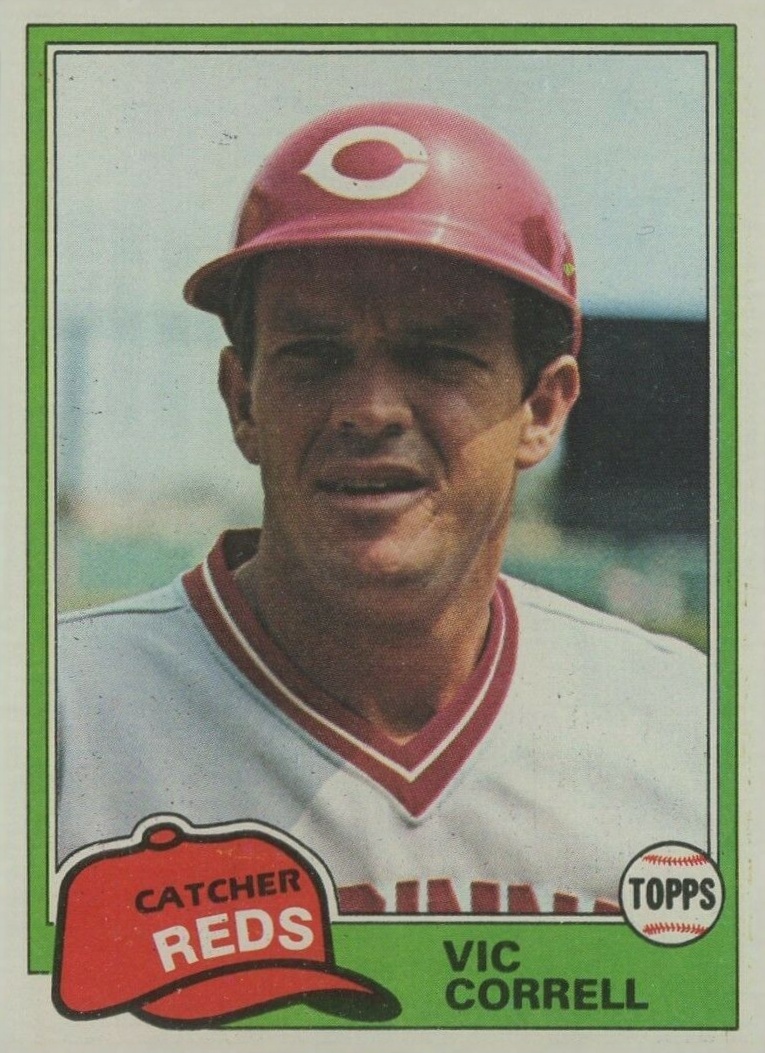 1981 Topps Vic Correll #628 Baseball Card