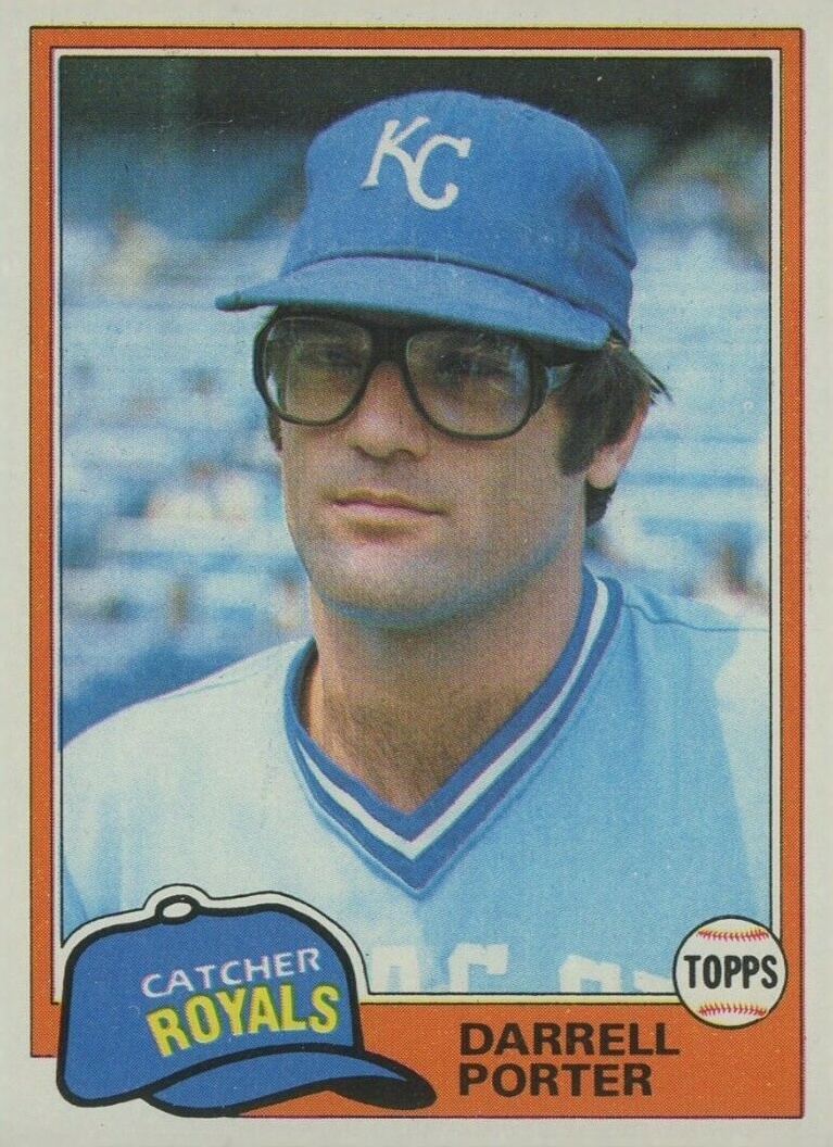 1981 Topps Darrell Porter #610 Baseball Card