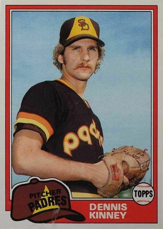 1981 Topps Dennis Kinney #599 Baseball Card