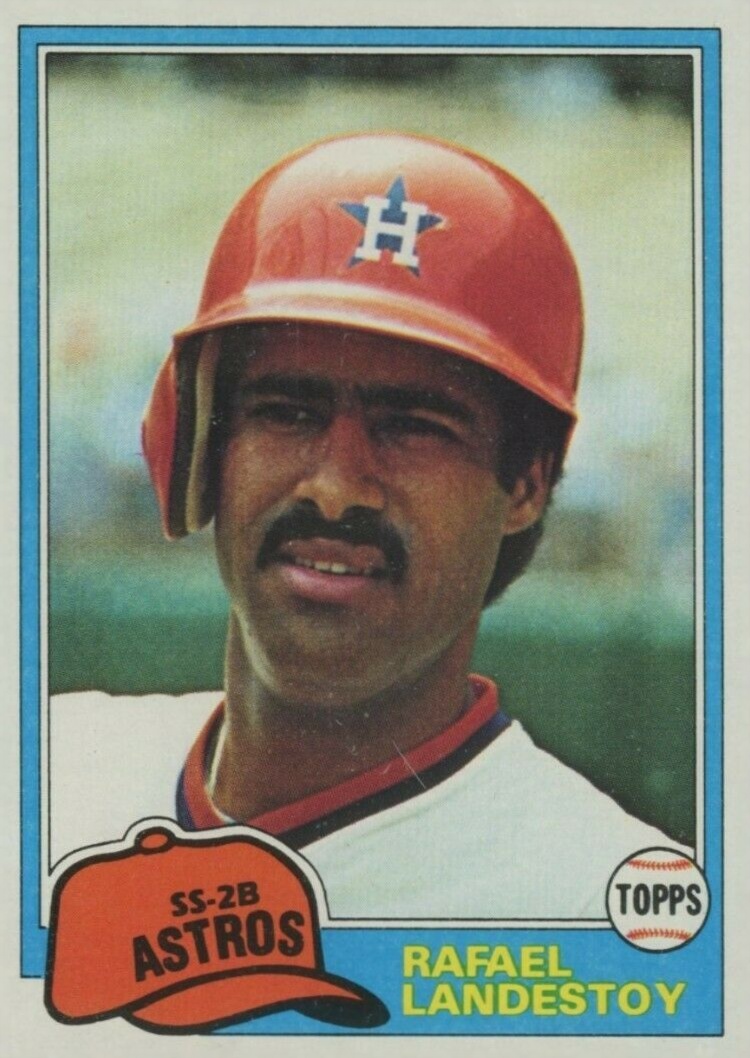 1981 Topps Rafael Landestoy #597 Baseball Card