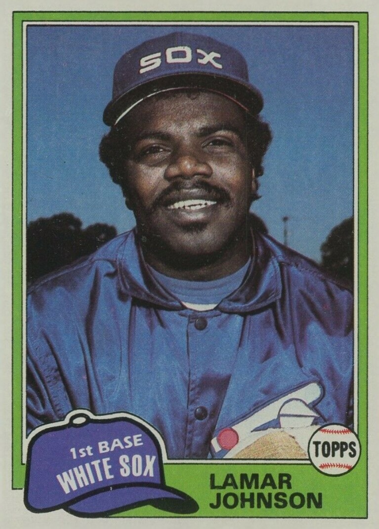 1981 Topps Lamar Johnson #589 Baseball Card