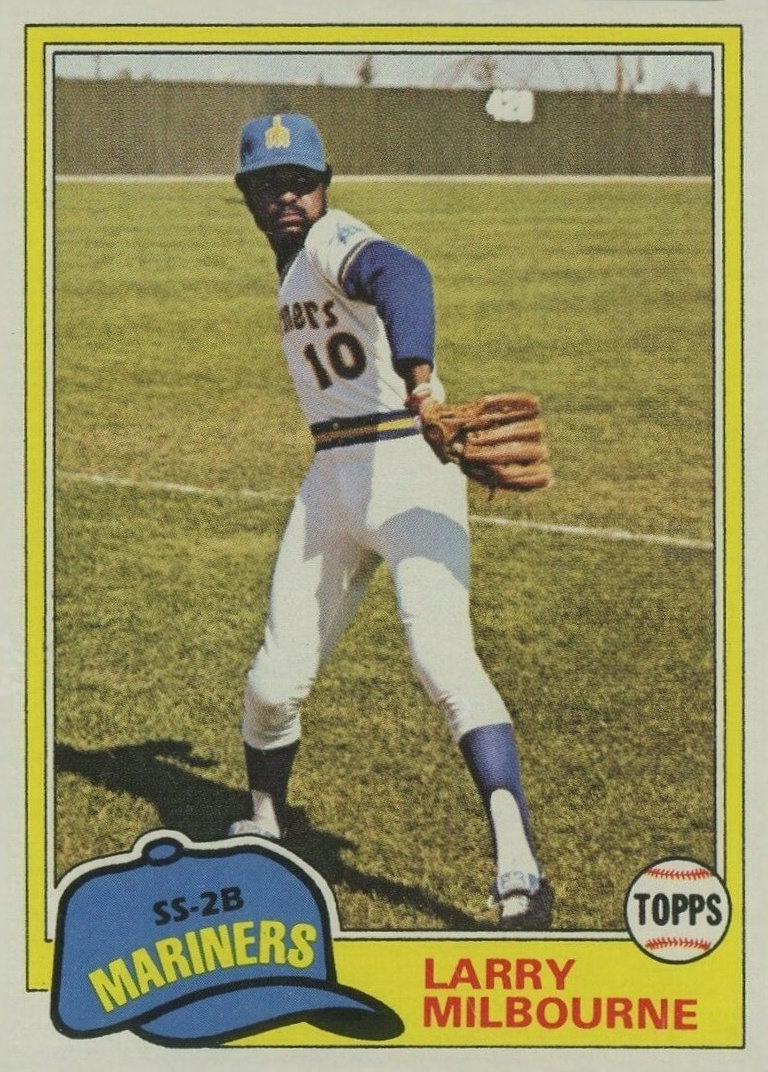 1981 Topps Larry Milbourne #583 Baseball Card