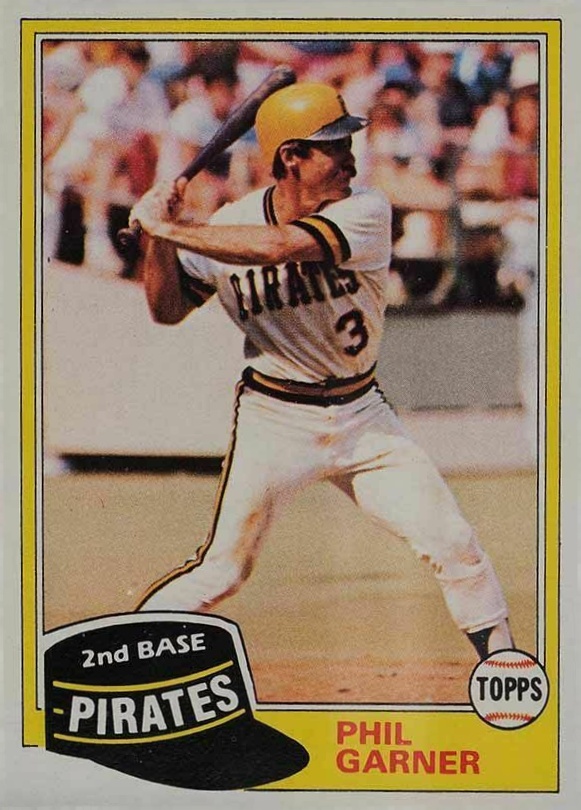1981 Topps Phil Garner #573 Baseball Card