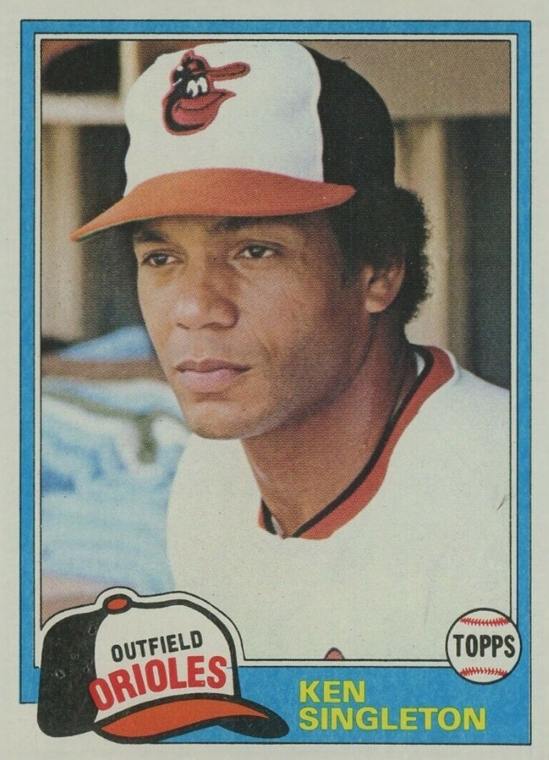 1981 Topps Ken Singleton #570 Baseball Card