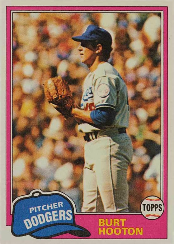 1981 Topps Burt Hooton #565 Baseball Card