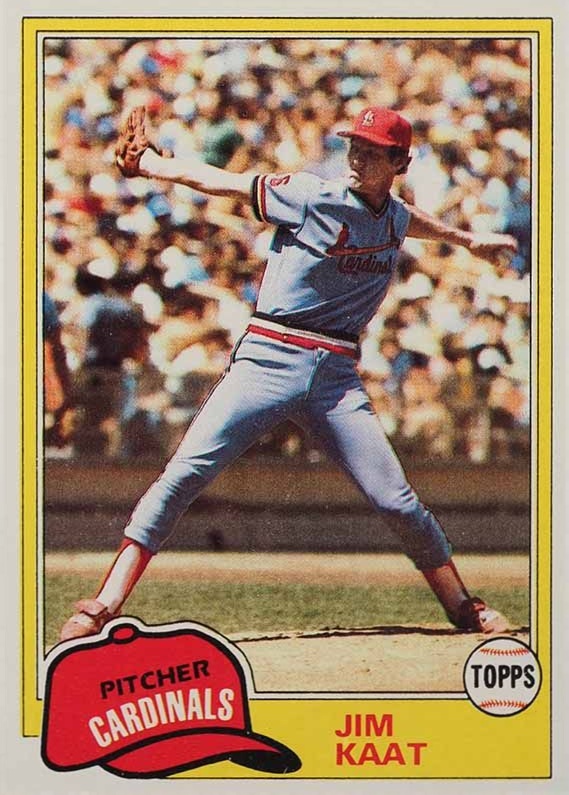 1981 Topps Jim Kaat #563 Baseball Card