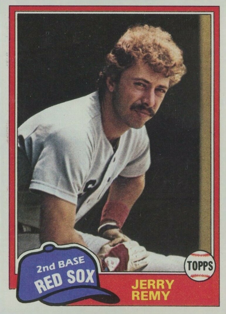 1981 Topps Jerry Remy #549 Baseball Card