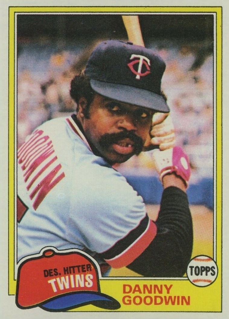 1981 Topps Danny Goodwin #527 Baseball Card