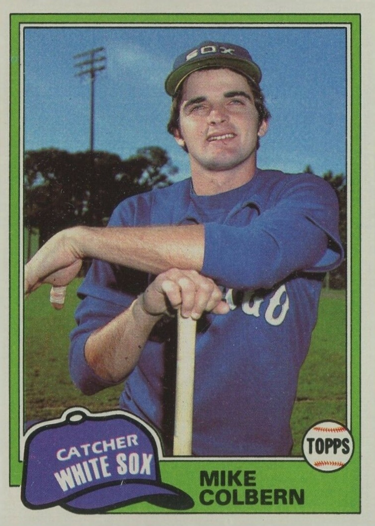 1981 Topps Mike Colbern #522 Baseball Card