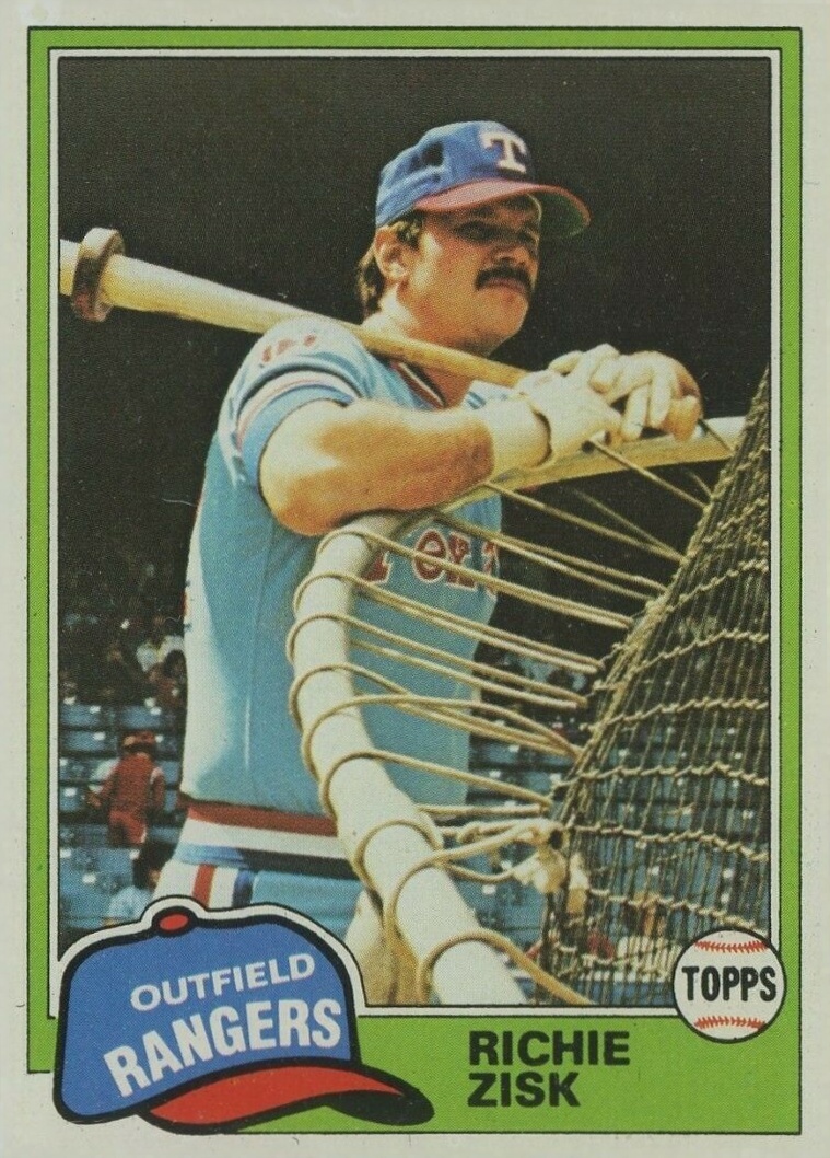 1981 Topps Richie Zisk #517 Baseball Card