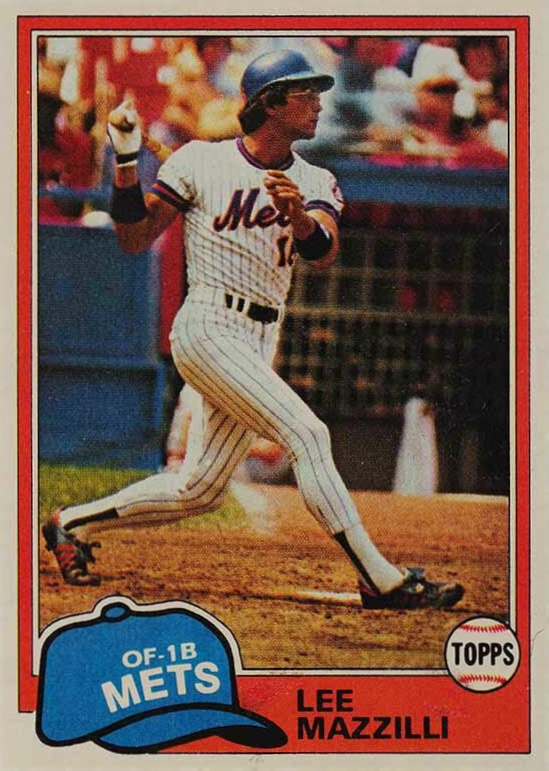 1981 Topps Lee Mazzilli #510 Baseball Card