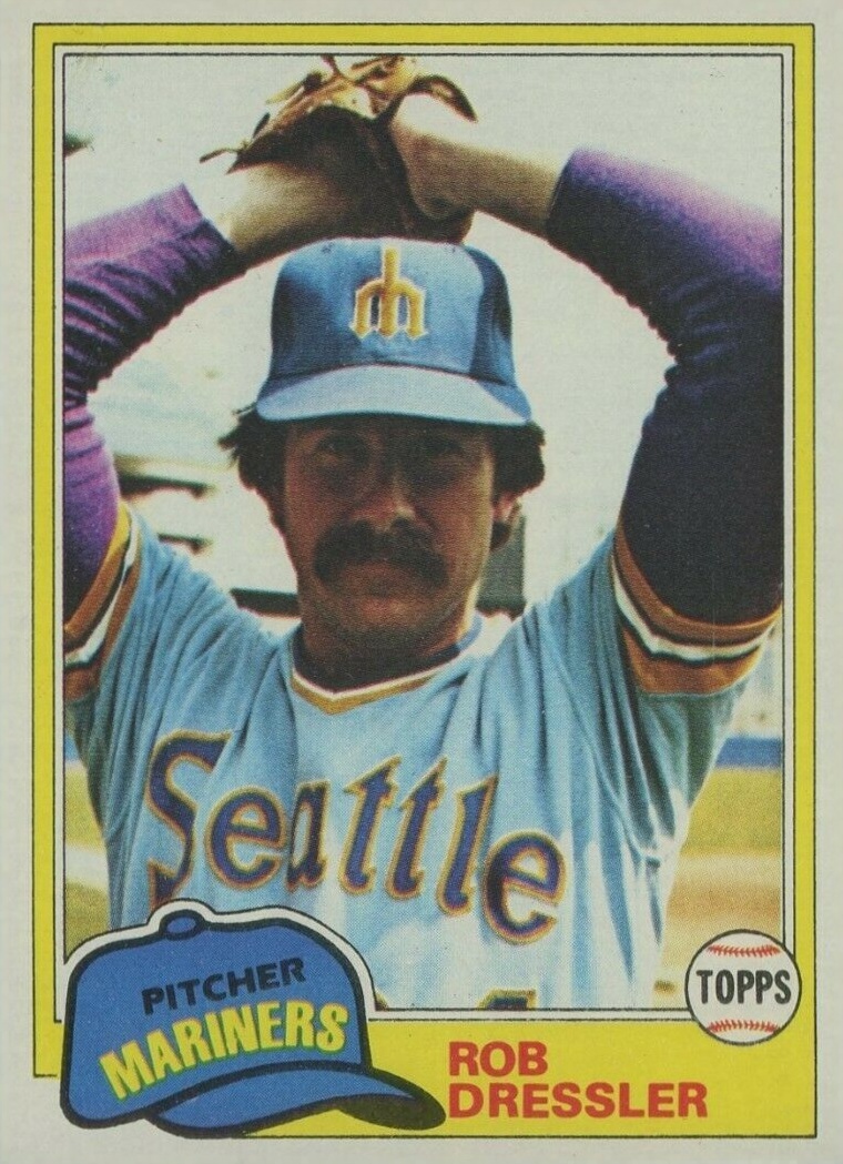 1981 Topps Rob Dressler #508 Baseball Card
