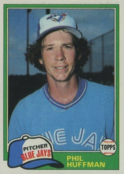 1981 Topps Phil Huffman #506 Baseball Card