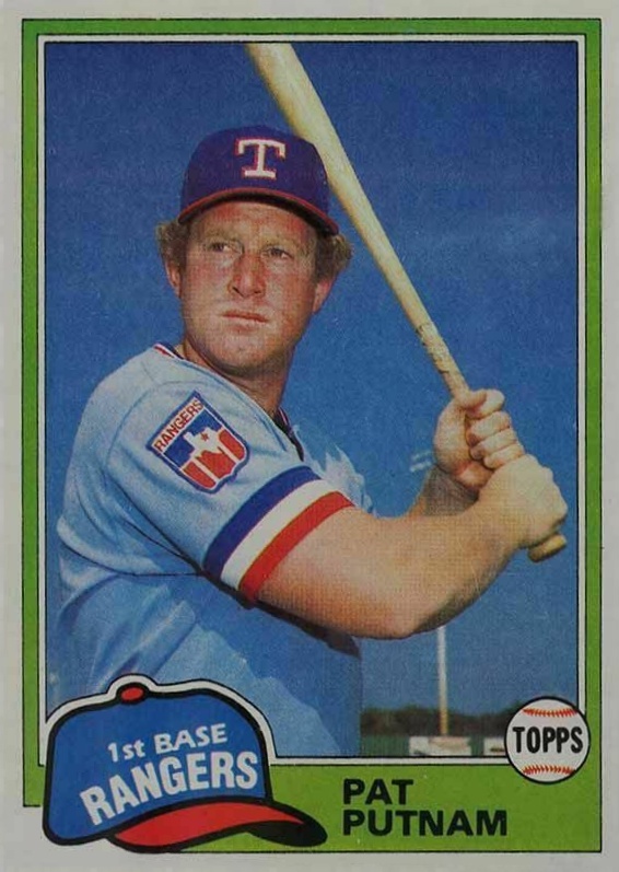 1981 Topps Pat Putnam #498 Baseball Card