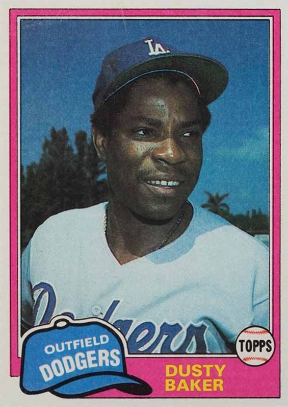 1981 Topps Dusty Baker #495 Baseball Card