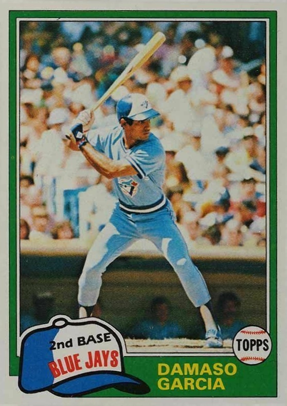 1981 Topps Damaso Garcia #488 Baseball Card
