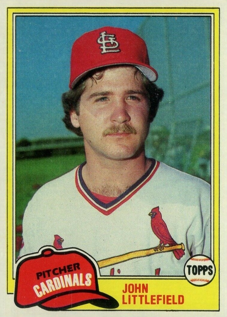 1981 Topps John Littlefield #489 Baseball Card