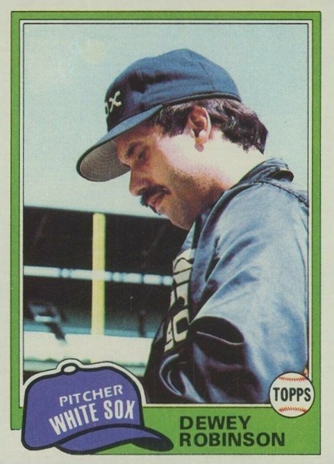 1981 Topps Dewey Robinson #487 Baseball Card