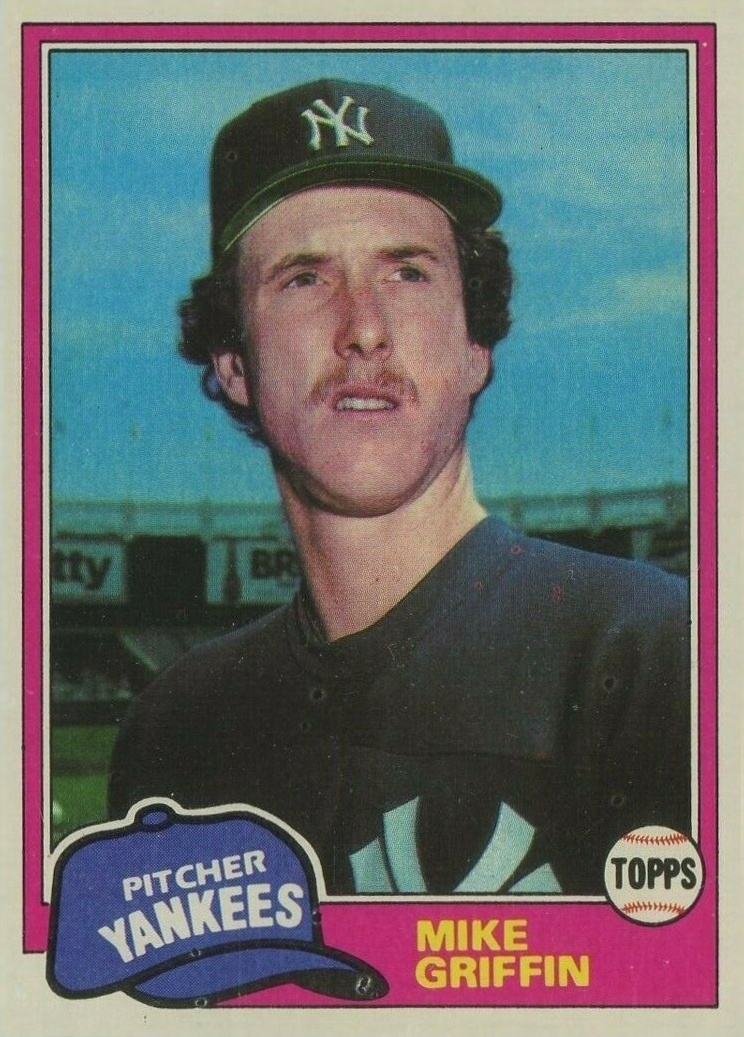1981 Topps Mike Griffin #483 Baseball Card
