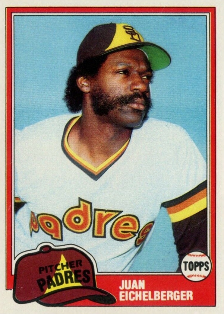 1981 Topps Juan Eichelberger #478 Baseball Card