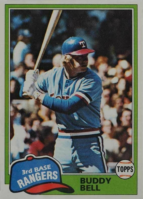 1981 Topps Buddy Bell #475 Baseball Card