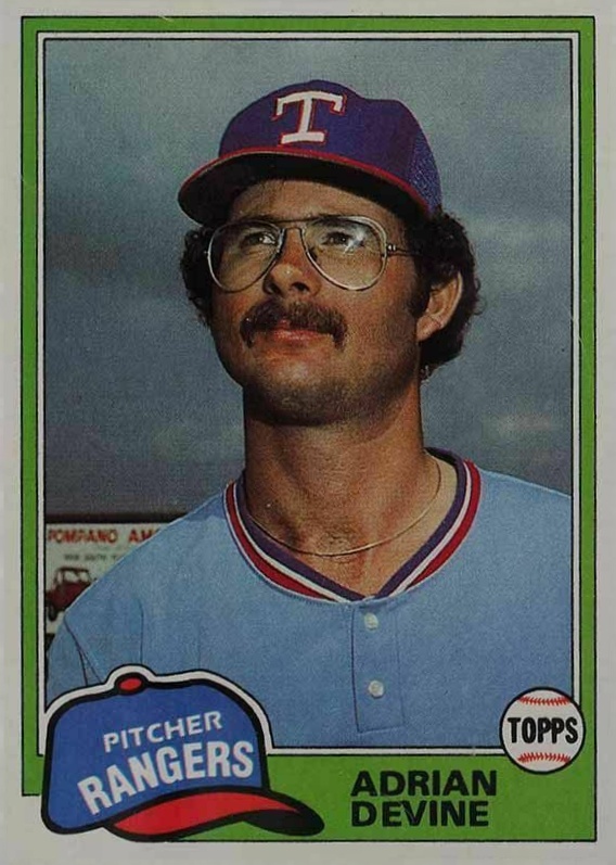 1981 Topps Adrian Devine #464 Baseball Card