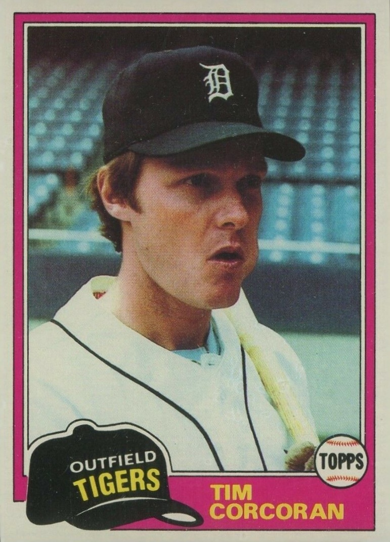 1981 Topps Tim Corcoran #448 Baseball Card