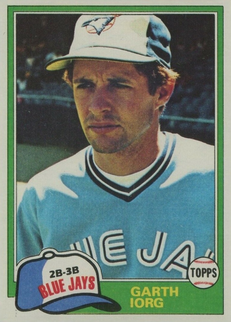 1981 Topps Garth Iorg #444 Baseball Card