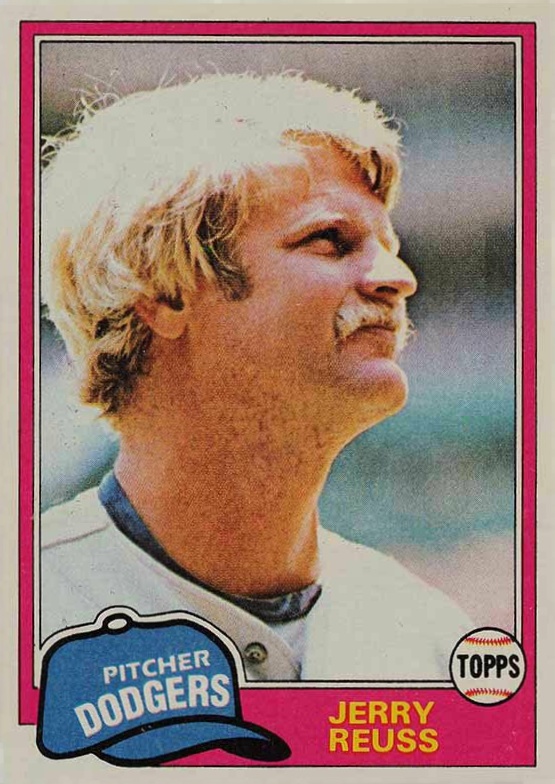 1981 Topps Jerry Reuss #440 Baseball Card