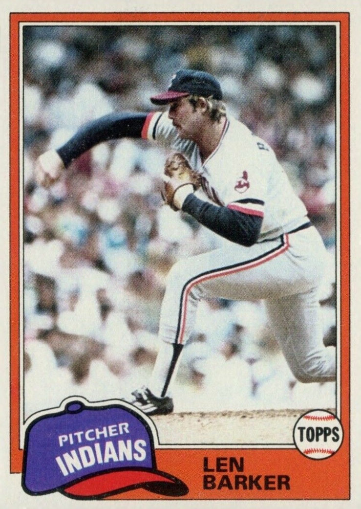 1981 Topps Len Barker #432 Baseball Card