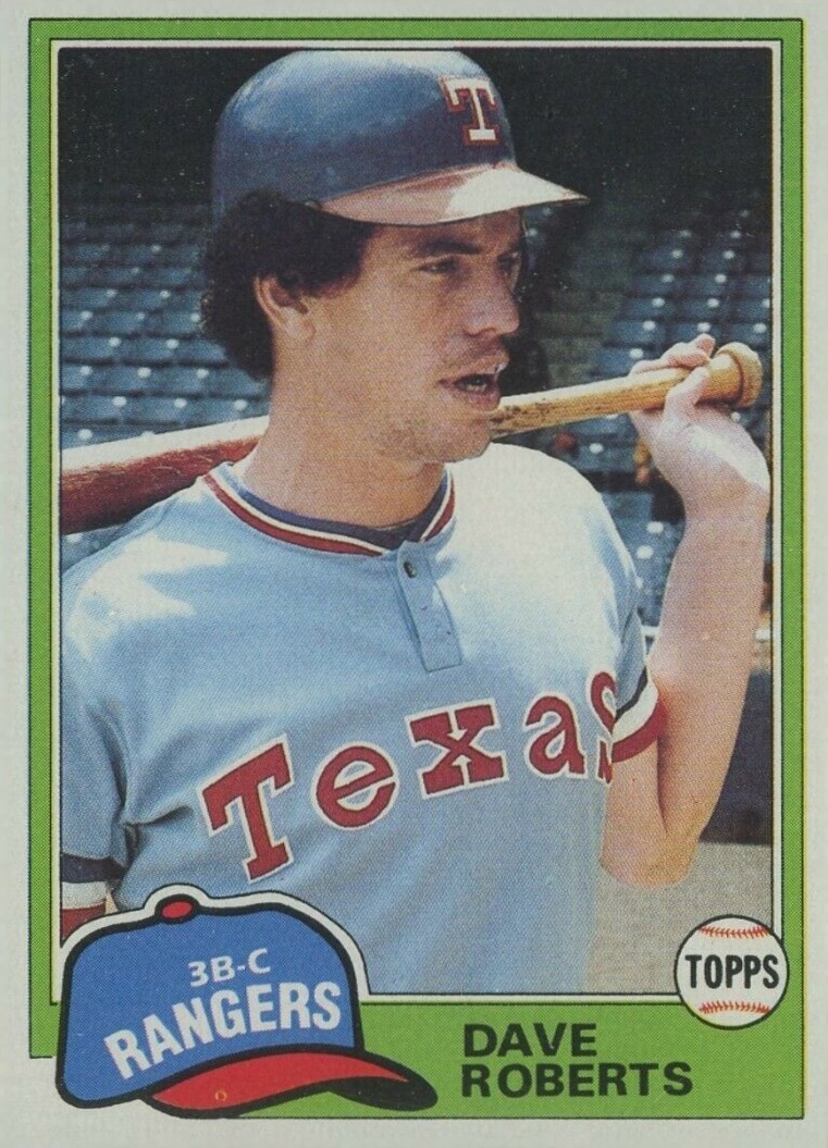 1981 Topps Dave Roberts #431 Baseball Card