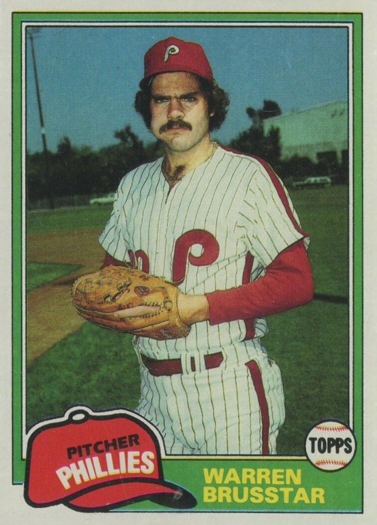 1981 Topps Warren Brusstar #426 Baseball Card
