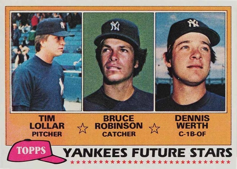 1981 Topps Yankees Future Stars #424 Baseball Card